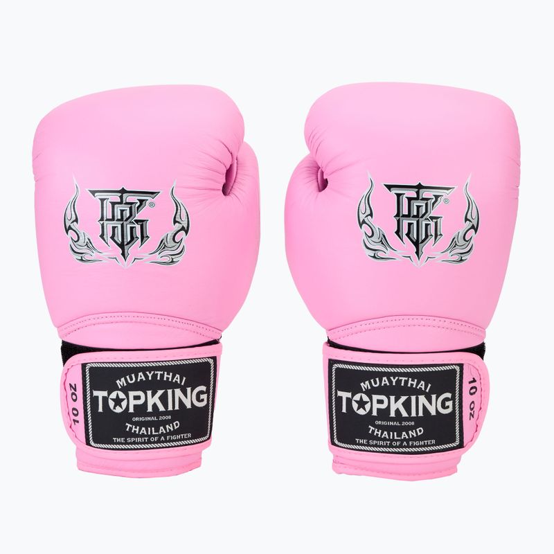 Ružové boxerské rukavice Top King Muay Thai Super Air TKBGSA-PK