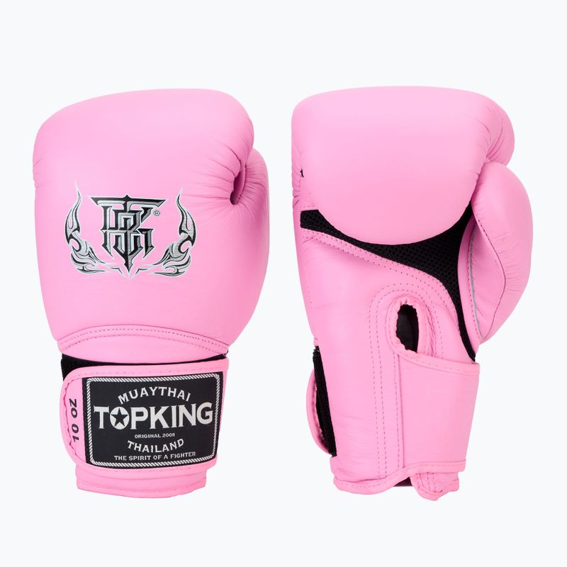 Ružové boxerské rukavice Top King Muay Thai Super Air TKBGSA-PK 2