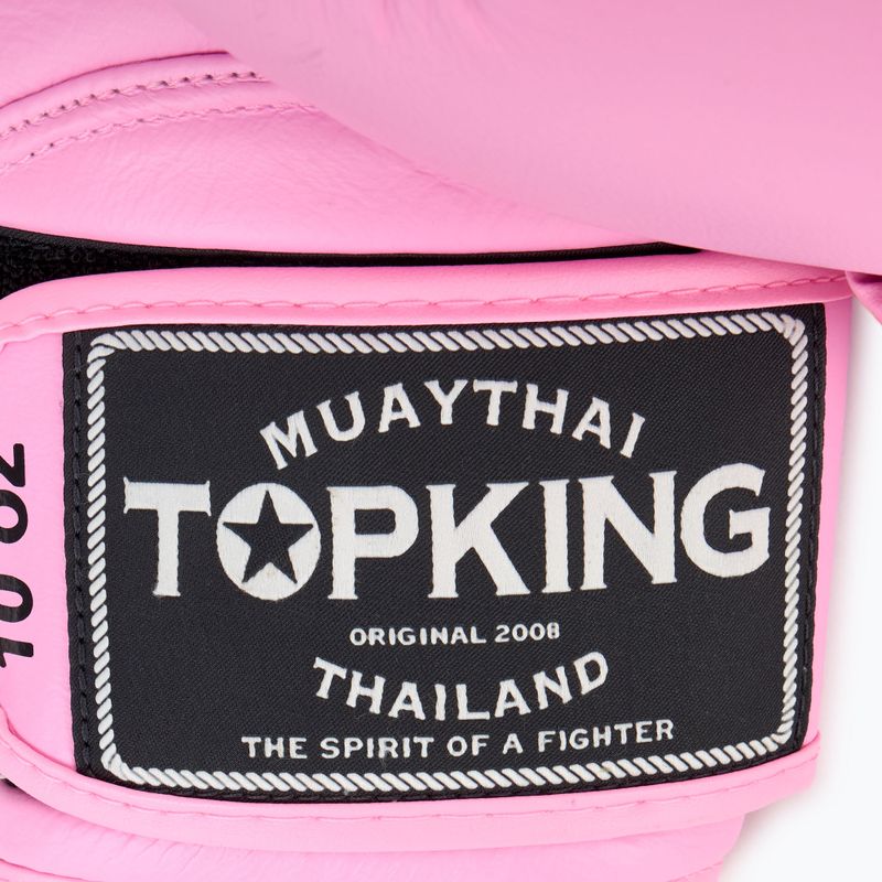 Ružové boxerské rukavice Top King Muay Thai Super Air TKBGSA-PK 5