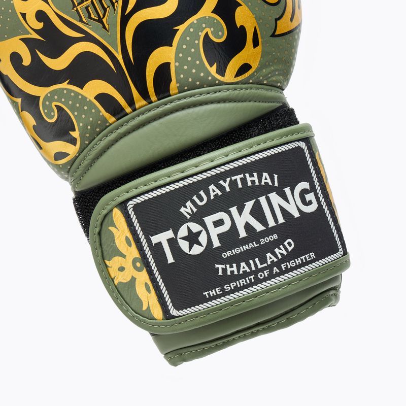 Boxerské rukavice Top King Boxing Kanok khaki 6