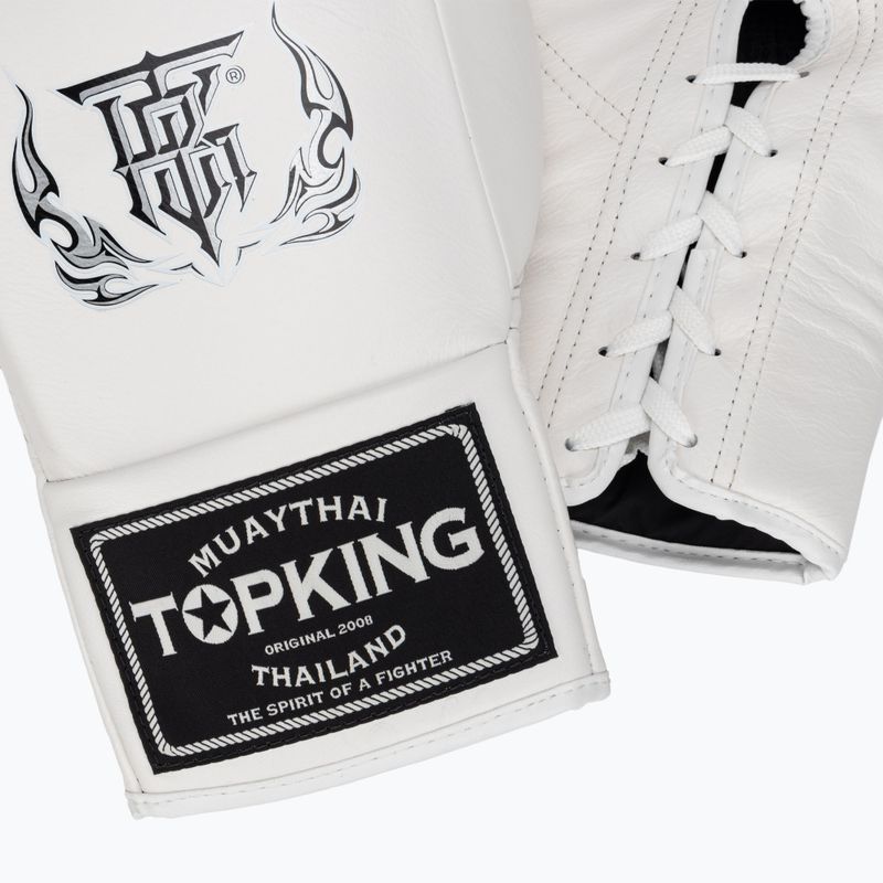 Boxerské rukavice Top King Boxing Competition white 4
