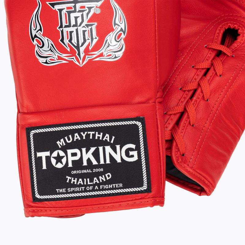 Boxerské rukavice Top King Boxing Competition red 4