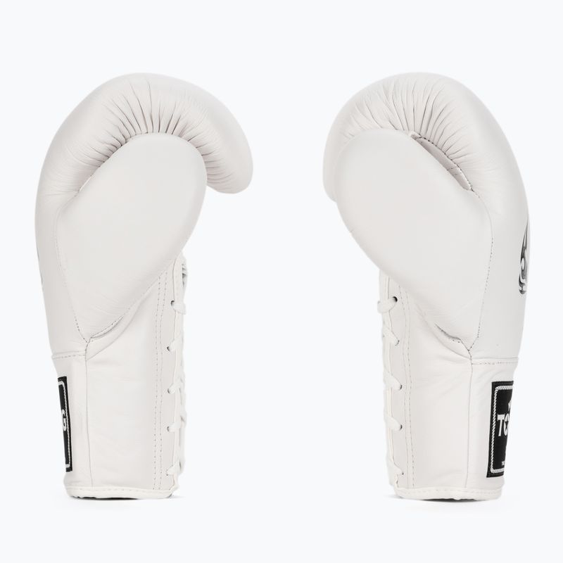 Boxerské rukavice Top King Muay Thai Pro biele 3