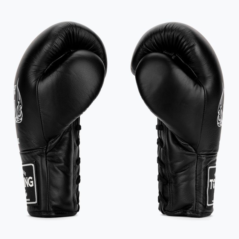 Boxerské rukavice Top King Muay Thai Pro black 3