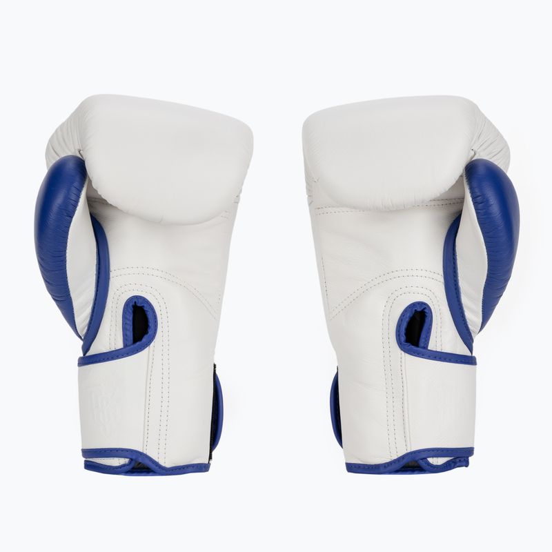 Boxerské rukavice Top King Boxing Reborn white/blue 2