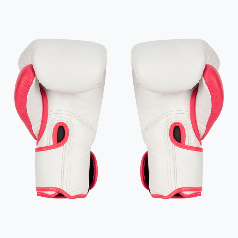 Boxerské rukavice Top King Boxing Reborn white/pink 2