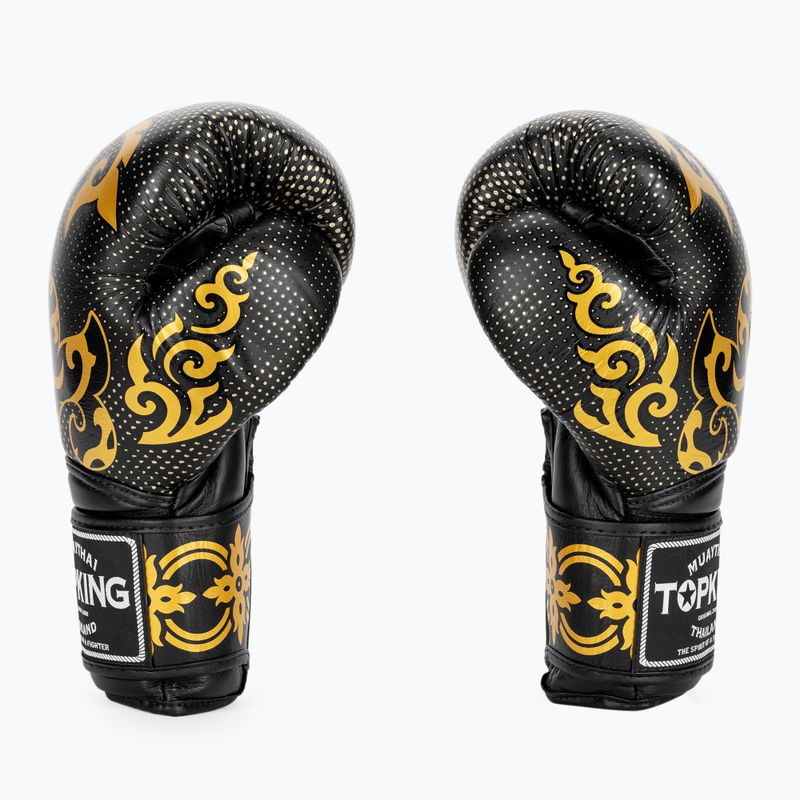 Boxerské rukavice Top King Boxing Kanok black 3