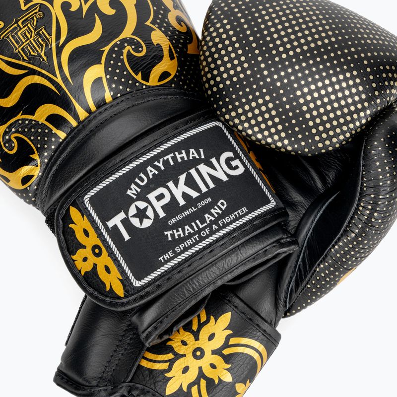 Boxerské rukavice Top King Boxing Kanok black 4