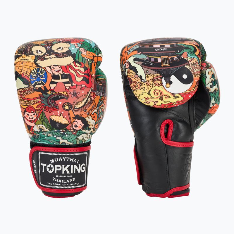 Boxerské rukavice Top King Boxing Culture black
