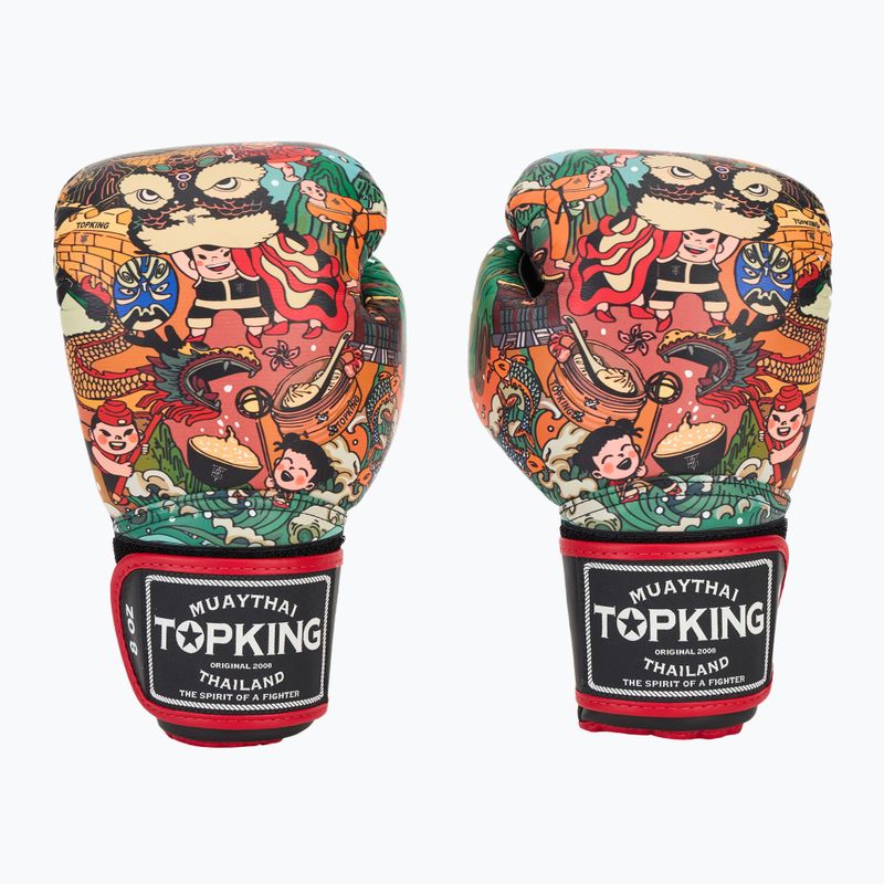 Boxerské rukavice Top King Boxing Culture black 2