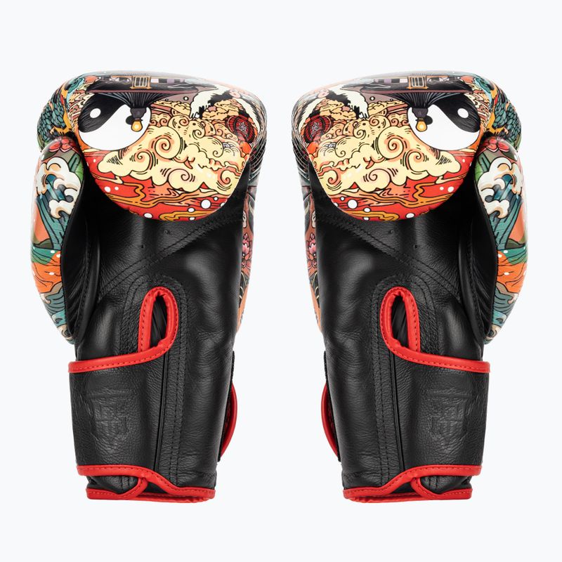 Boxerské rukavice Top King Boxing Culture black/red TKBGCT-2C2 2