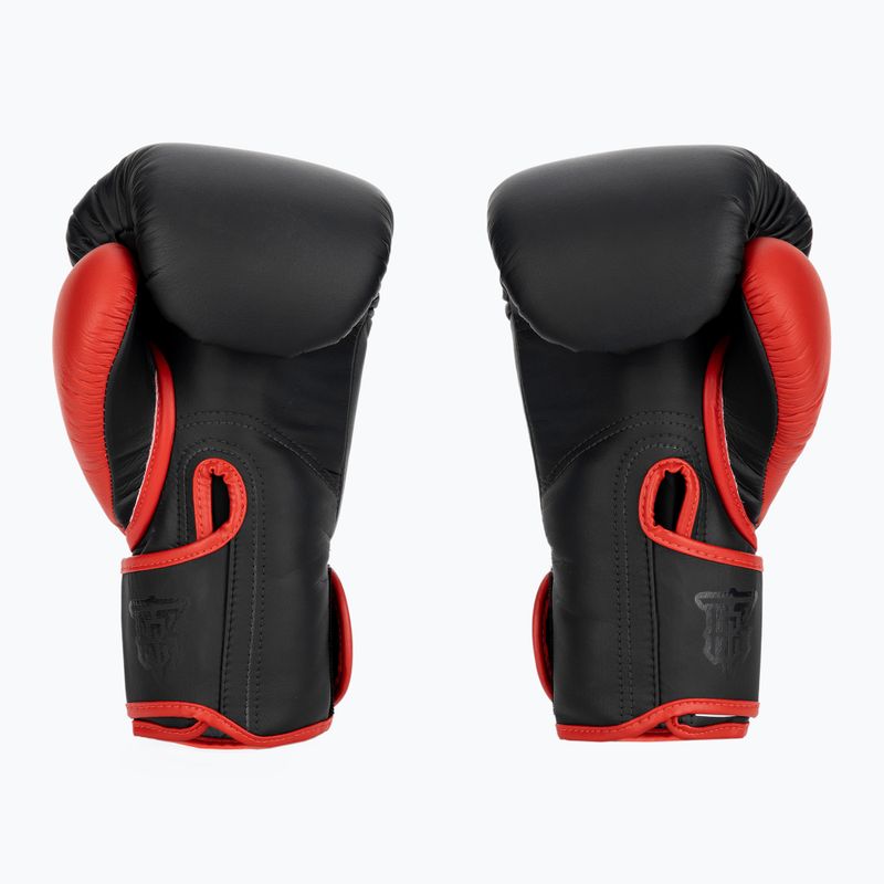Boxerské rukavice Top King Reborn Boxing Semi Leather black/red 2