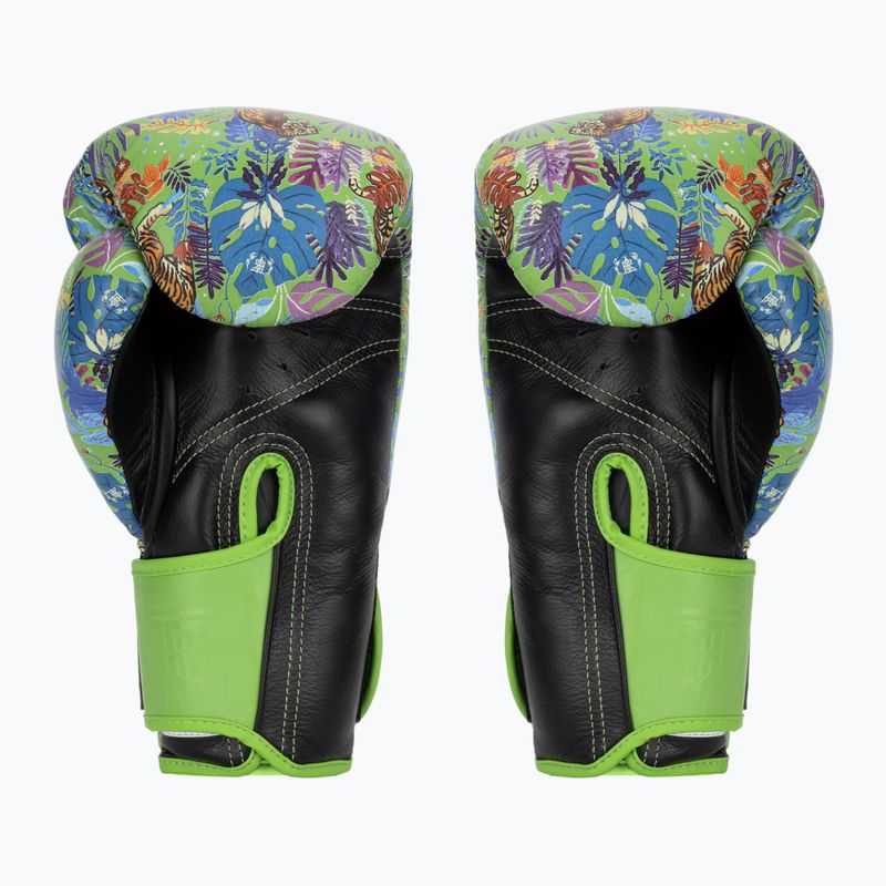 Boxerské rukavice Top King Boxing Wild Tiger black/green 2