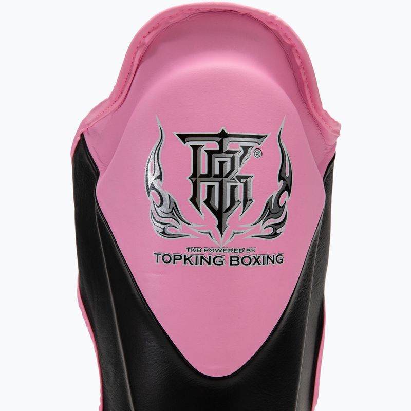 Chrániče holennej kosti a chodidla Top King Shin Guards Blend black/pink 3