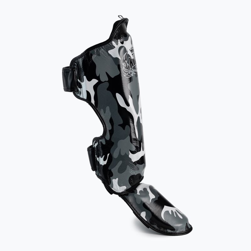 Top King Empower Camouflage sivé chrániče holennej kosti a chodidla TKSGEM-03-GY-L 2
