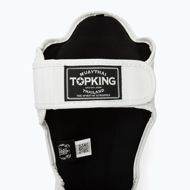 Chrániče holennej kosti a chodidla Top King Pro Semi Leather white 4