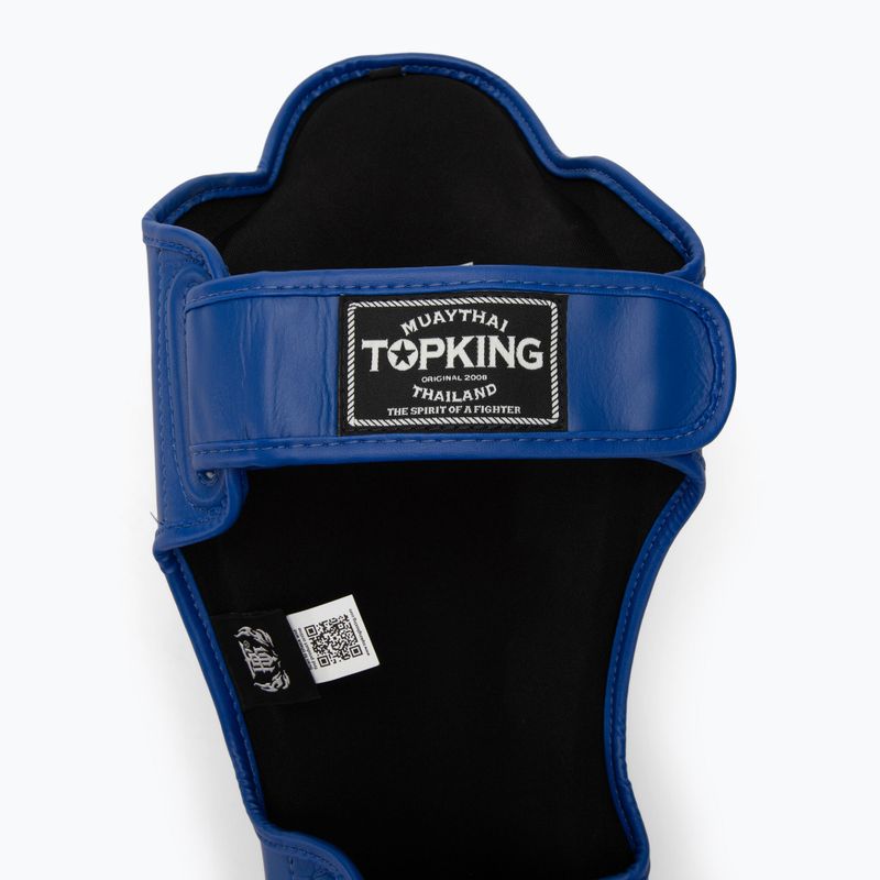 Chrániče holennej kosti a chodidla Top King Pro Semi Leather blue 4