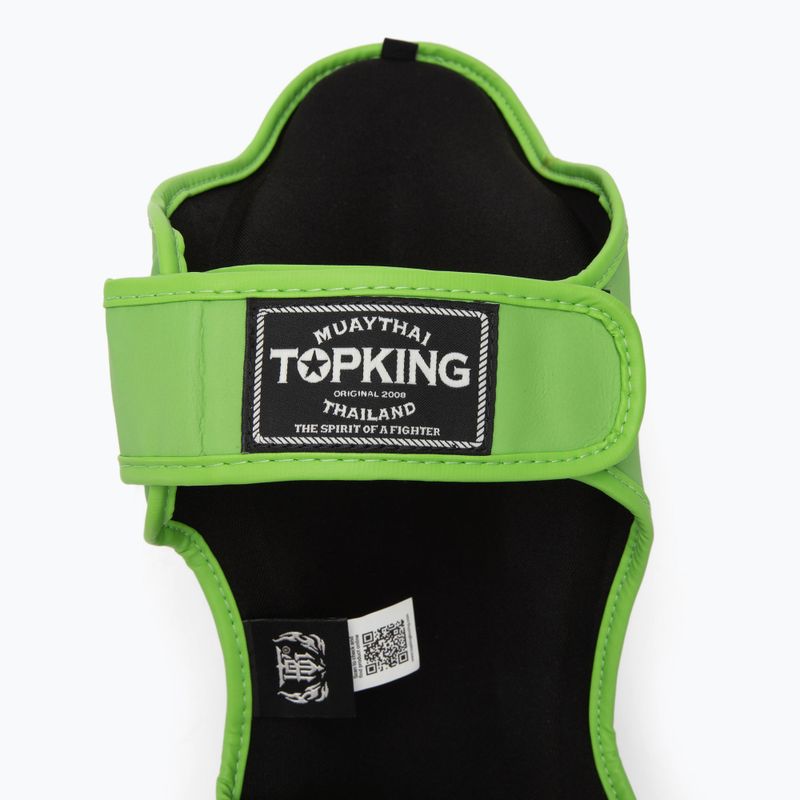 Chrániče holennej kosti a chodidla Top King Pro Semi Leather green 4