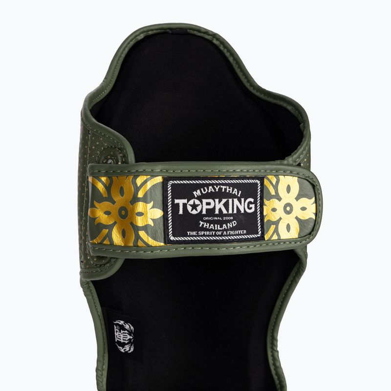 Chrániče holennej kosti a chodidla Top King Kanok khaki 7