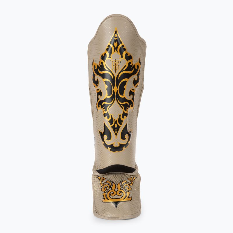Chrániče holennej kosti a chodidla Top King Kanok beige 3