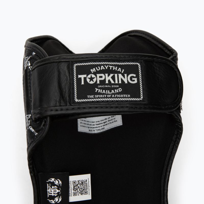 Chrániče holennej kosti a chodidla Top King Chain black/silver 4