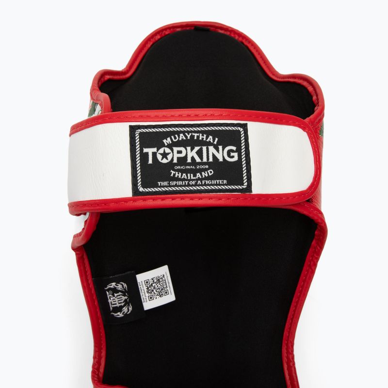 Chrániče holennej kosti a chodidla Top King Rose white 4