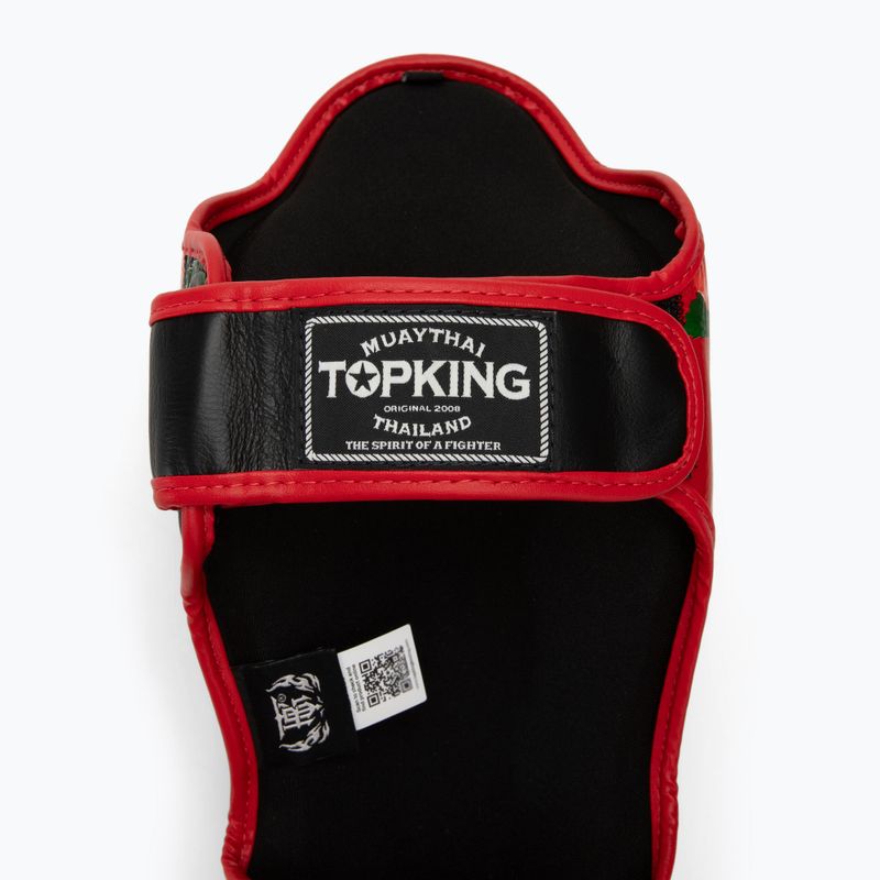 Chrániče holennej kosti a chodidla Top King Rose black 4