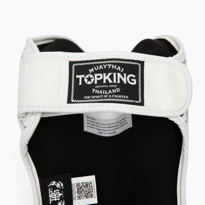 Chrániče holennej kosti a chodidla Top King Chain white/silver 4