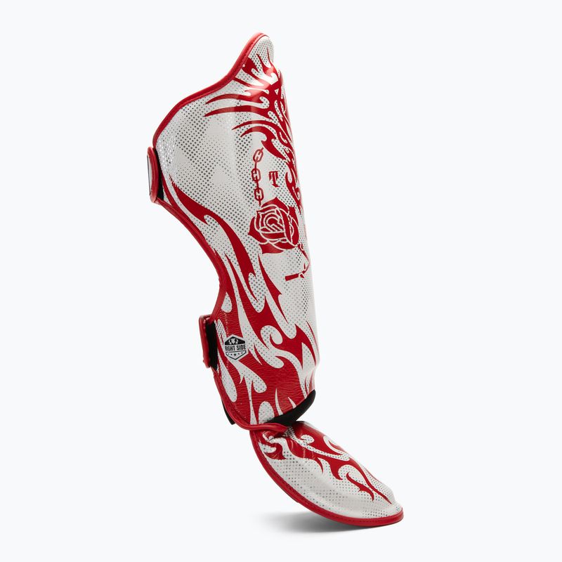 Chrániče holennej kosti a chodidla Top King Dragon white 2