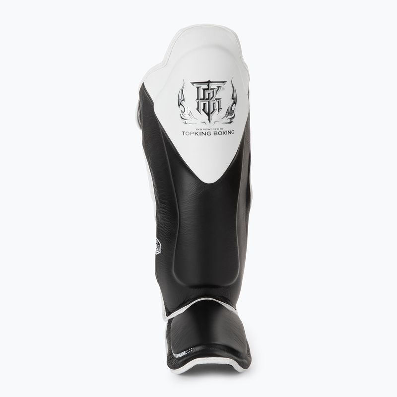 Chrániče holennej kosti a chodidla Top King Shin Guards Blend black/white 3