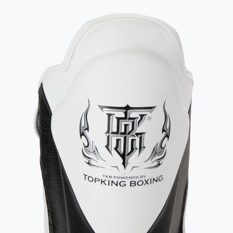 Chrániče holennej kosti a chodidla Top King Shin Guards Blend black/white 5