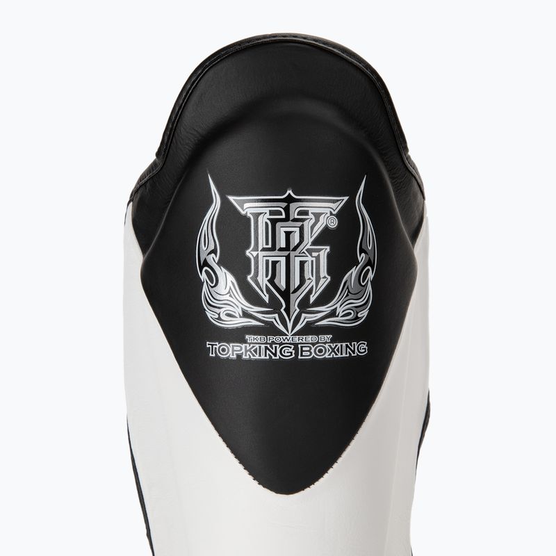Chrániče holennej kosti a chodidla Top King Shin Guards Blend white/black 5