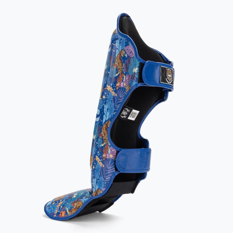 Chrániče holennej kosti a chodidla Top King Wild Tiger King blue 3