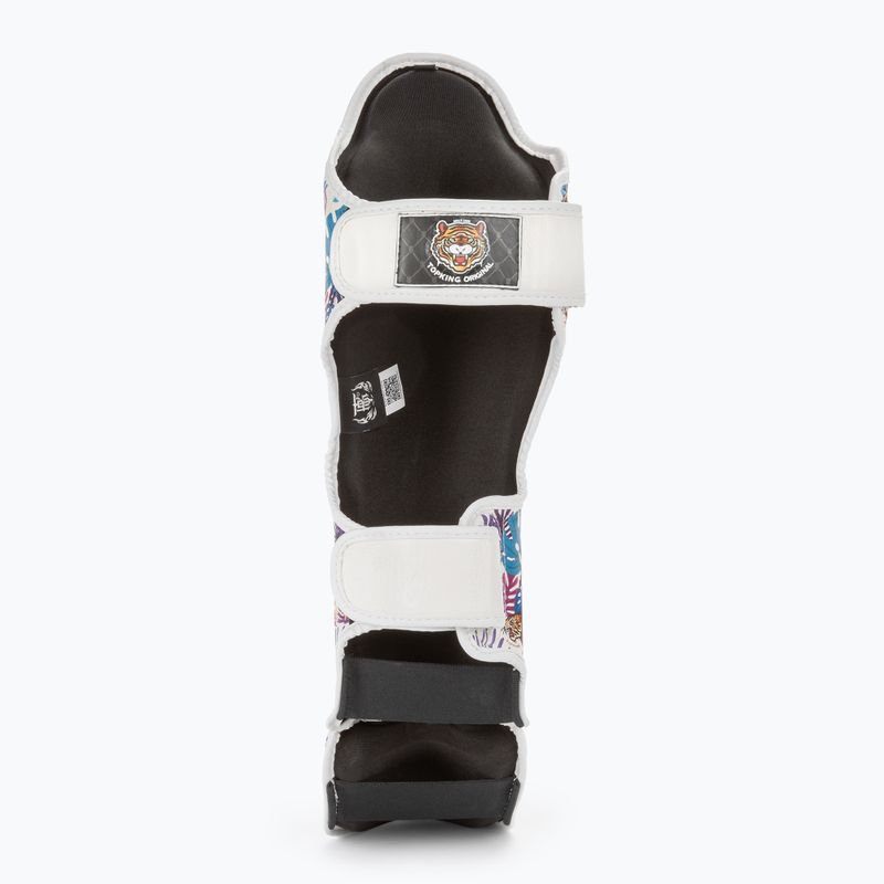 Chrániče holennej kosti a chodidla Top King Wild Tiger King white 4