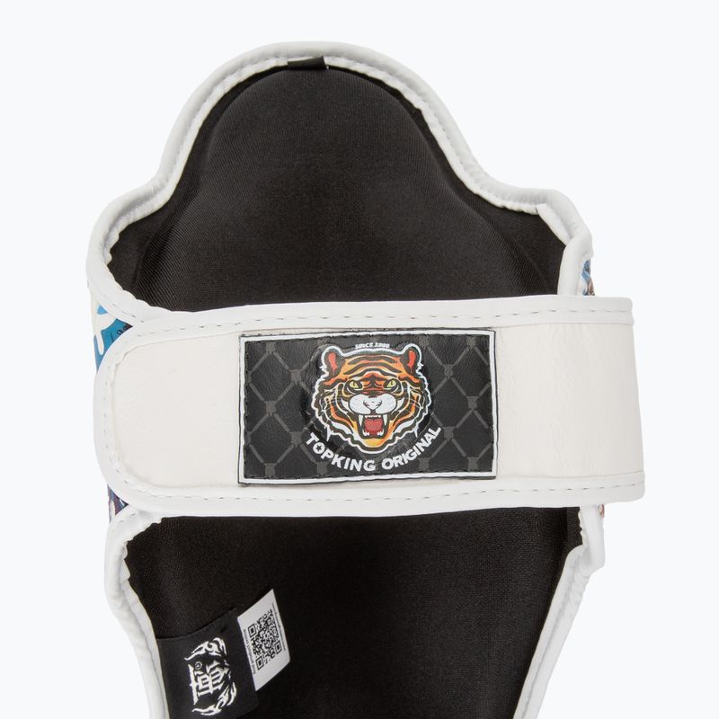 Chrániče holennej kosti a chodidla Top King Wild Tiger King white 6
