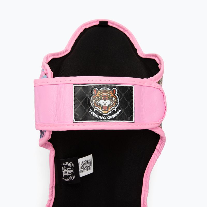 Chrániče holennej kosti a chodidla Top King Wild Tiger King pink 4