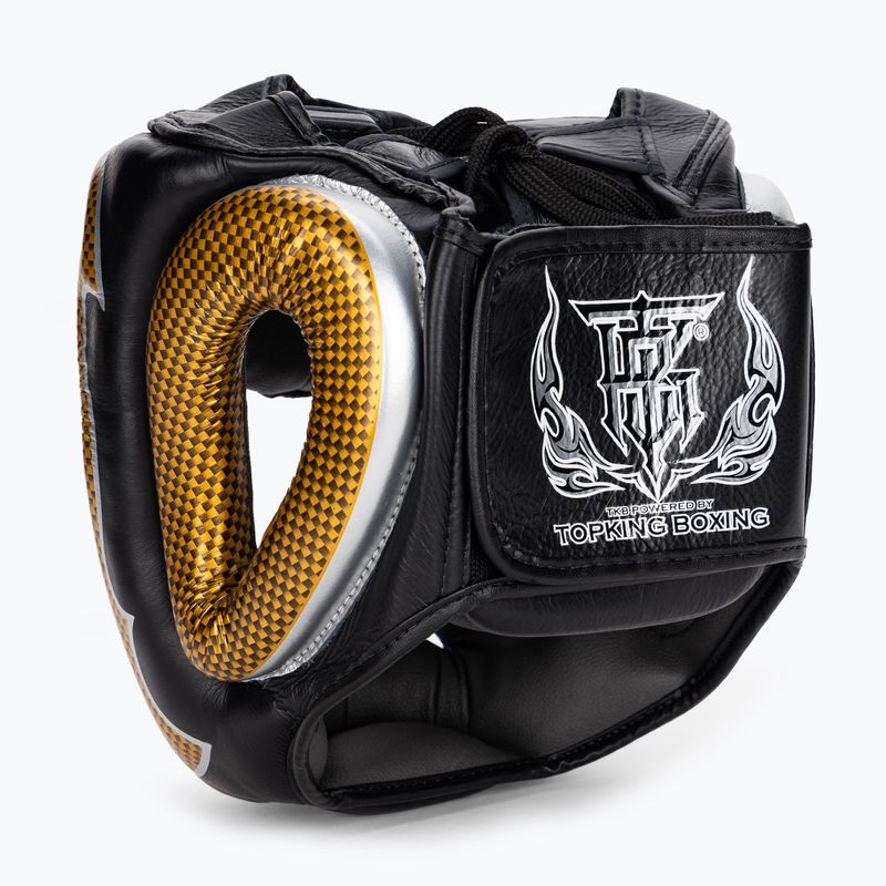 Boxerská prilba Top King Empower black/gold 3