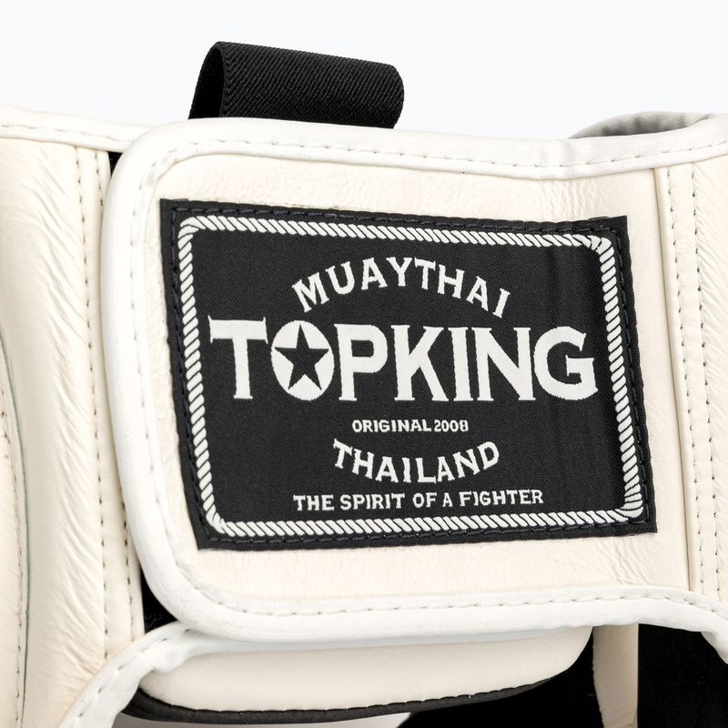 Boxerská prilba Top King Full Coverage biela 4