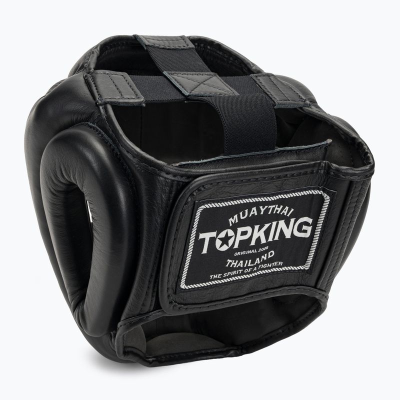 Boxerská prilba Top King Full Coverage čierna 3