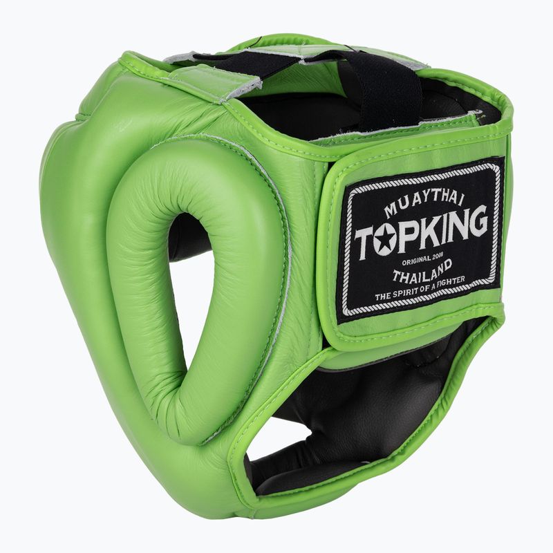 Boxerská prilba Top King Full Coverage zelená 3