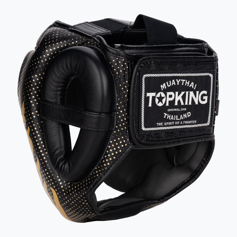 Boxerská prilba Top King Kanok black 3