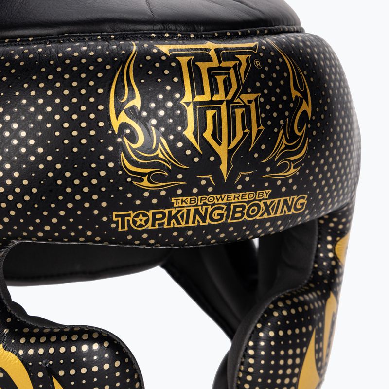 Boxerská prilba Top King Kanok black 4