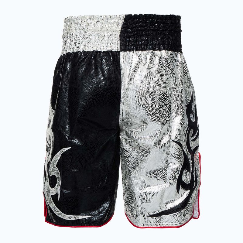 Tréningové šortky Top King Kickboxing black/white 2