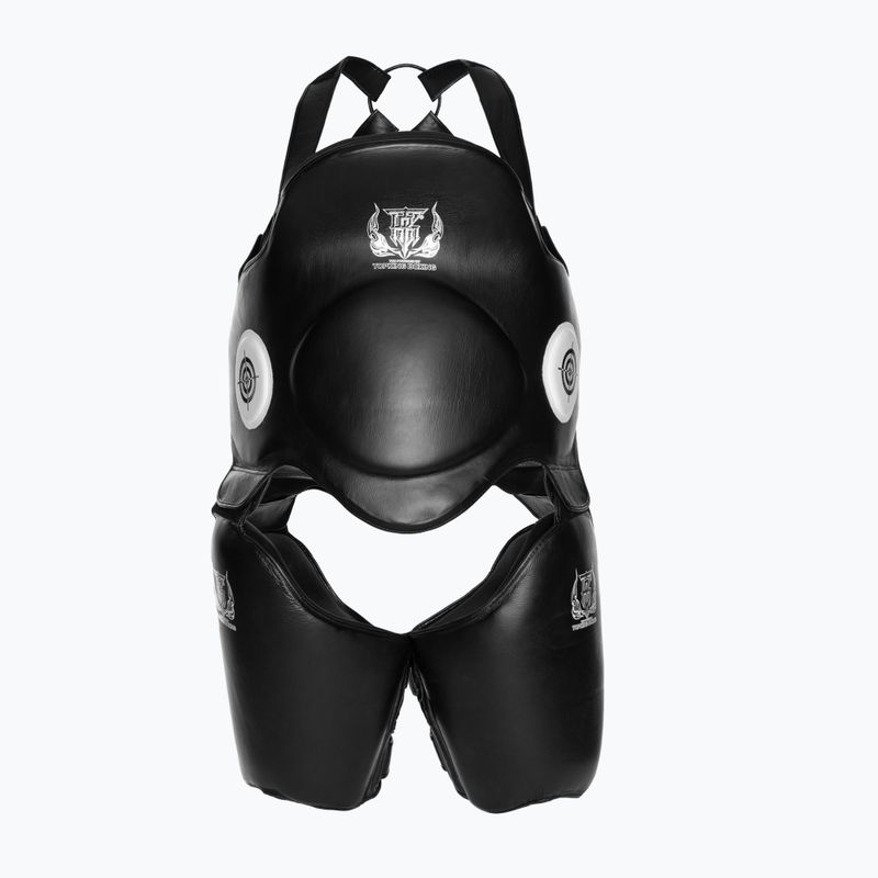 Chránič brucha a stehien Top King Protection black/black