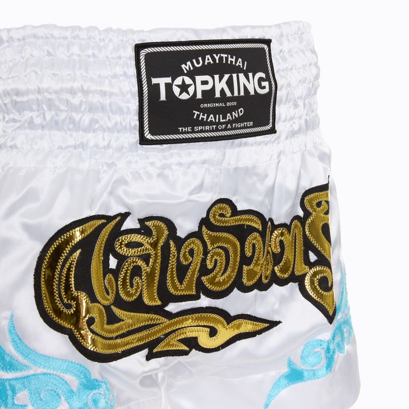 Tréningové šortky Top King Kickboxing white 3