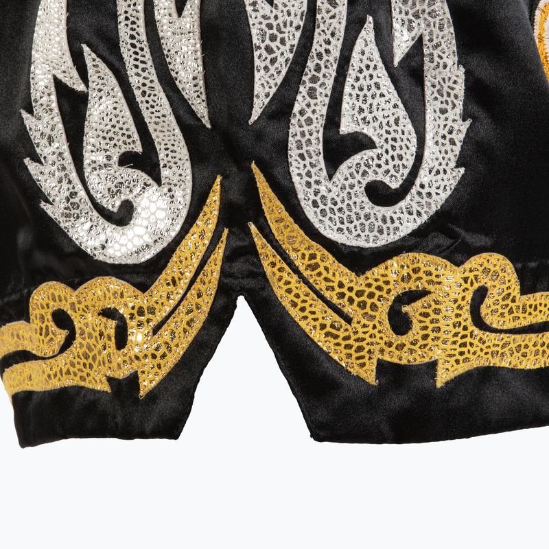 Tréningové šortky Top King Thai Boxing black/gold 4