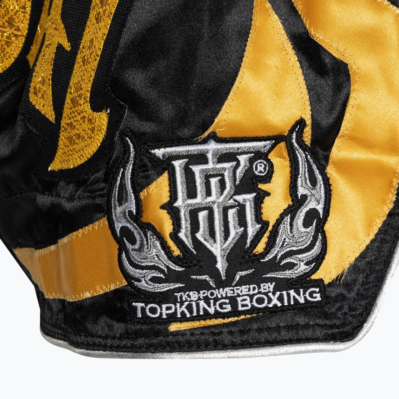 Tréningové šortky Top King Kickboxing black/gold 4