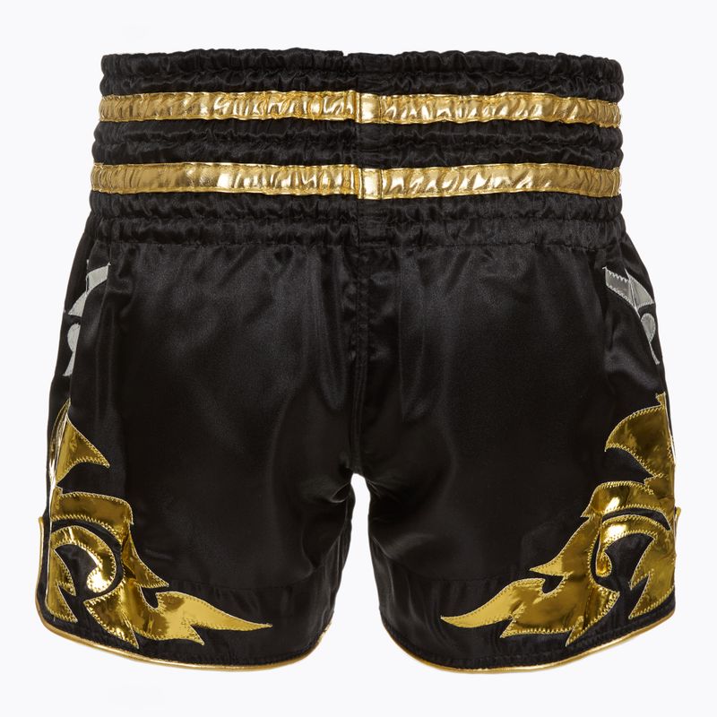 Tréningové šortky Top King Kickboxing 070 black/ gold 2