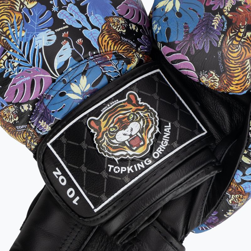 Boxerské rukavice Top King Boxing Wild Tiger black 4