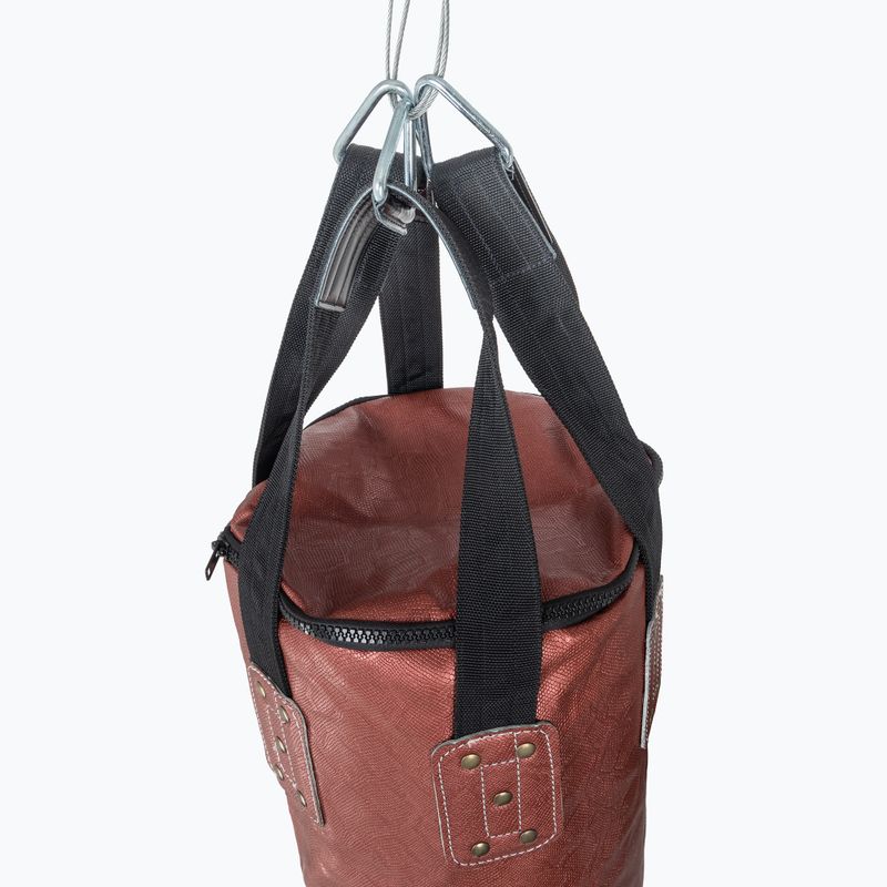 Boxovacie vrece Fairtex 6FT Muaythai Banana Bag "Python Print" Collection - nevyplnené červené 2
